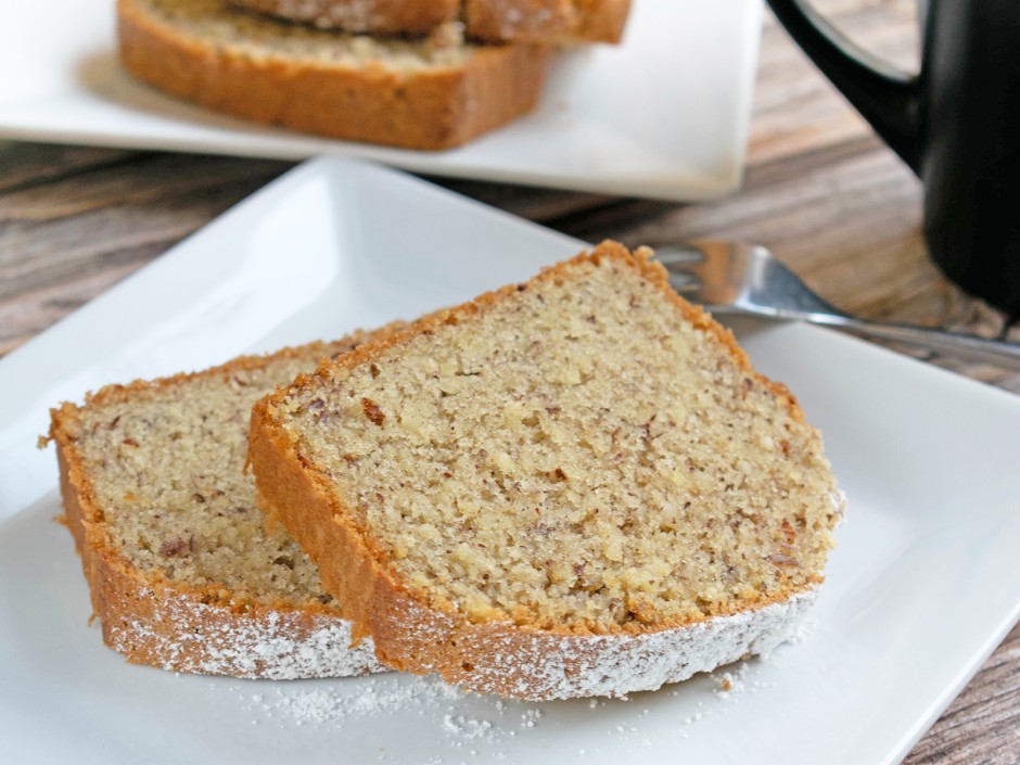 Einfacher Nusskuchen