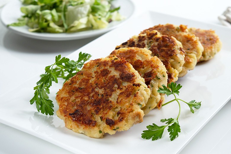 Kartoffel-Fisch-Puffer