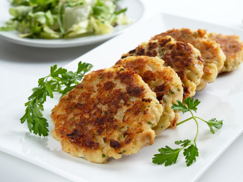 Kartoffel-Fisch-Puffer