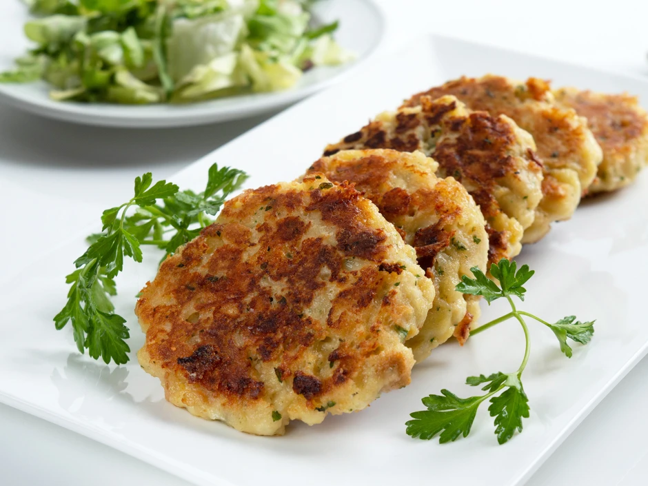 Kartoffel-Fisch-Puffer