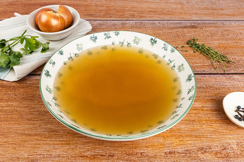 Klare Gemüsesuppe