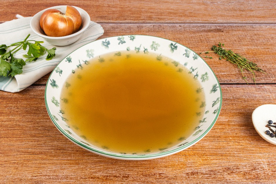 Klare Gemüsesuppe