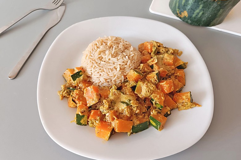 Kürbiscurry