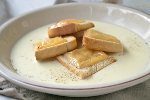 Schafskäsesuppe