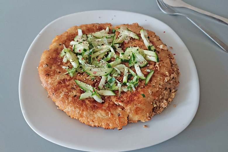 Haferflocken-Käse-Puffer