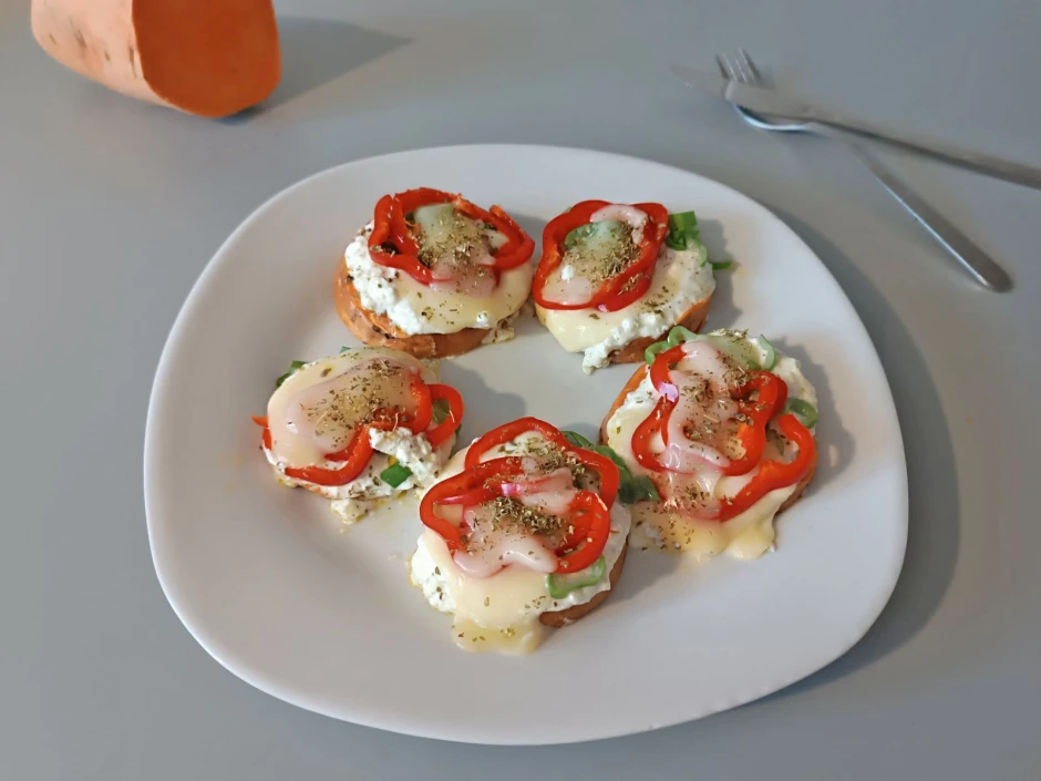 S&uuml;&szlig;kartoffel-Toast