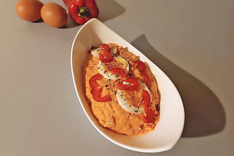 Paprika-Ei-Aufstrich