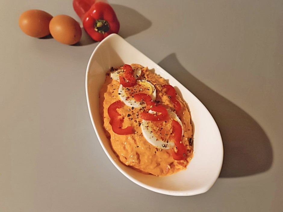 Paprika-Ei-Aufstrich
