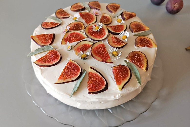 Topfen-Feigen-Torte