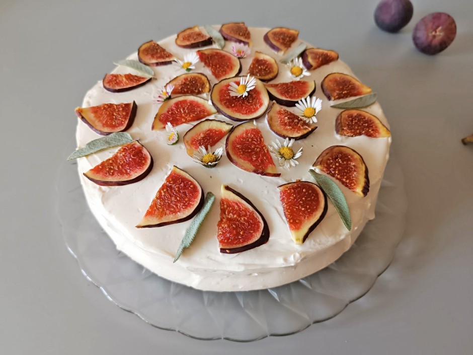 Topfen-Feigen-Torte