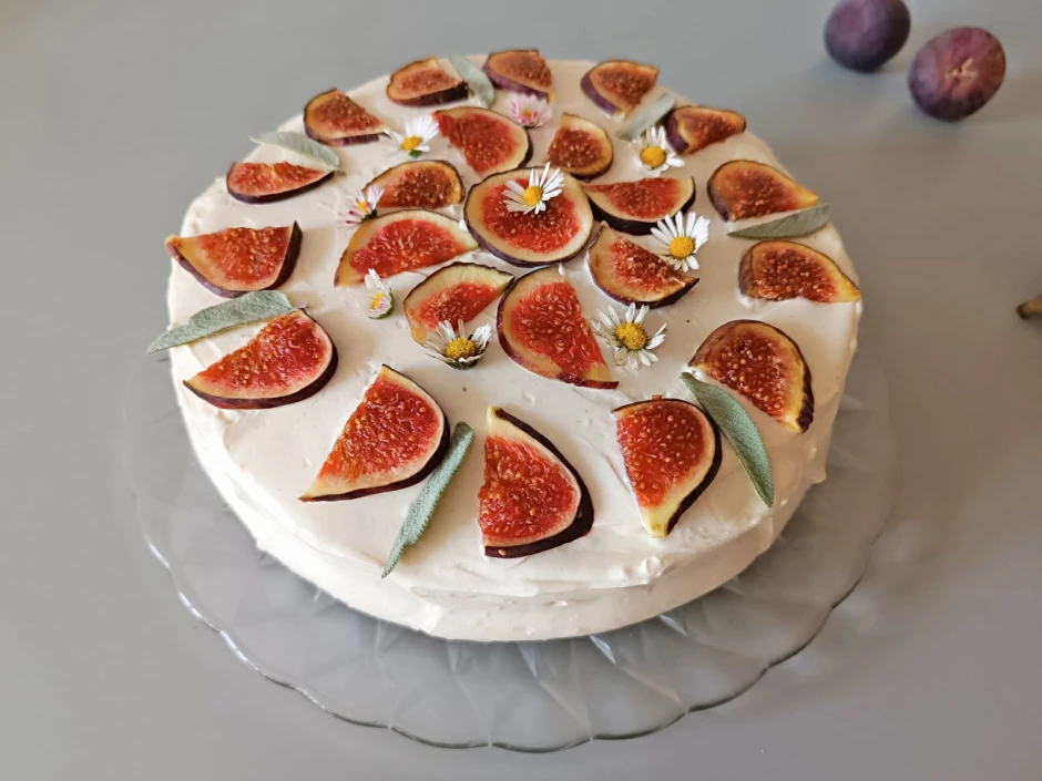 Topfen-Feigen-Torte