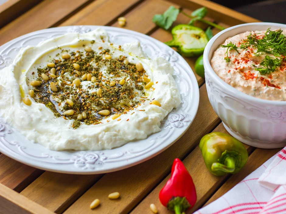 Labneh Creme mit Zaatar
