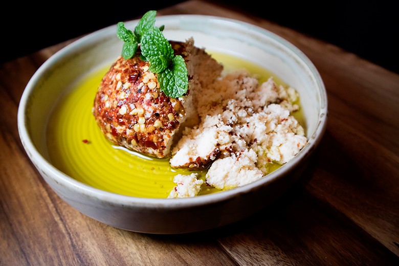 Shanklish Frischkäsebällchen mit Zaatar