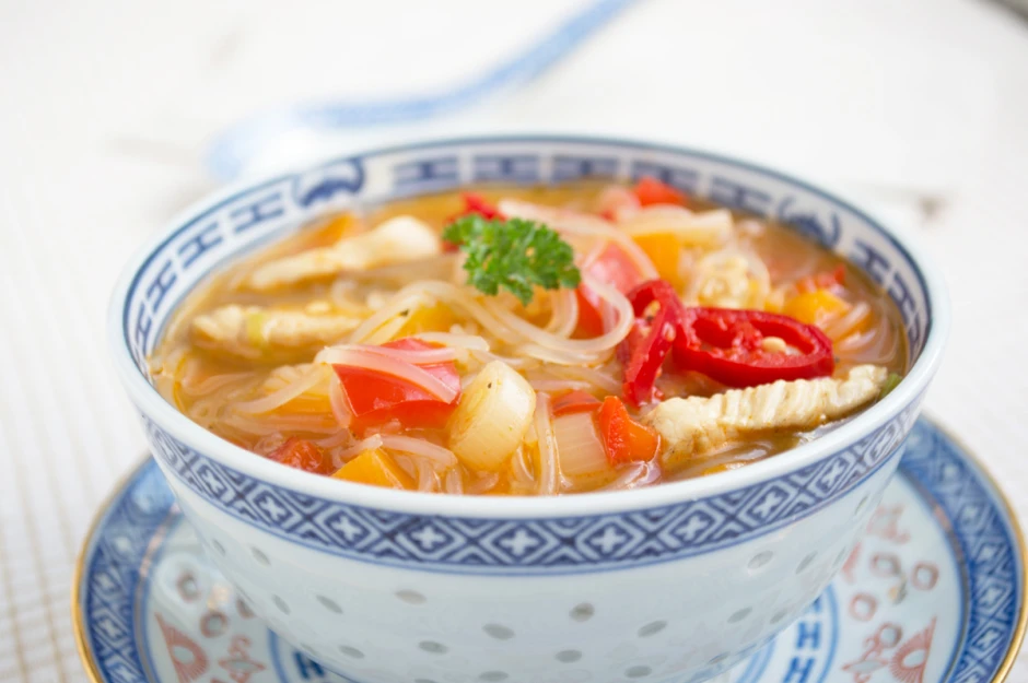 Scharfe Suppe