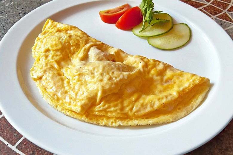 Tofu Omelette mit Kala Namak