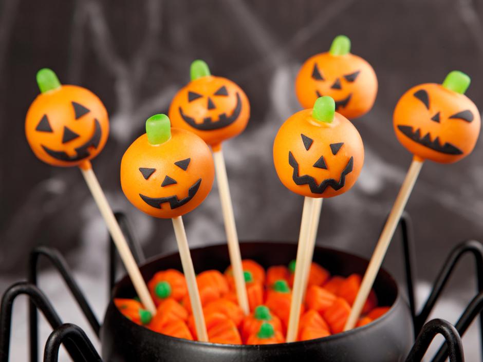 Jack O`Lantern Cake Pops