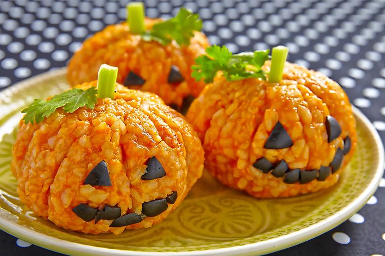 Halloween Reisbällchen
