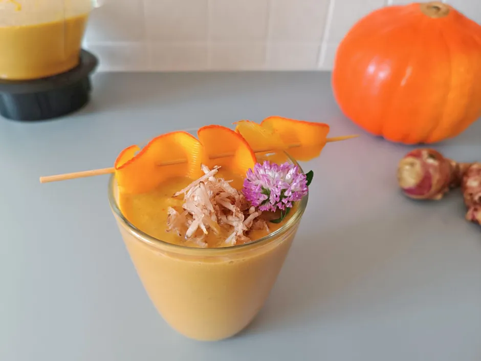 K&uuml;rbis-Topinambur-Smoothie