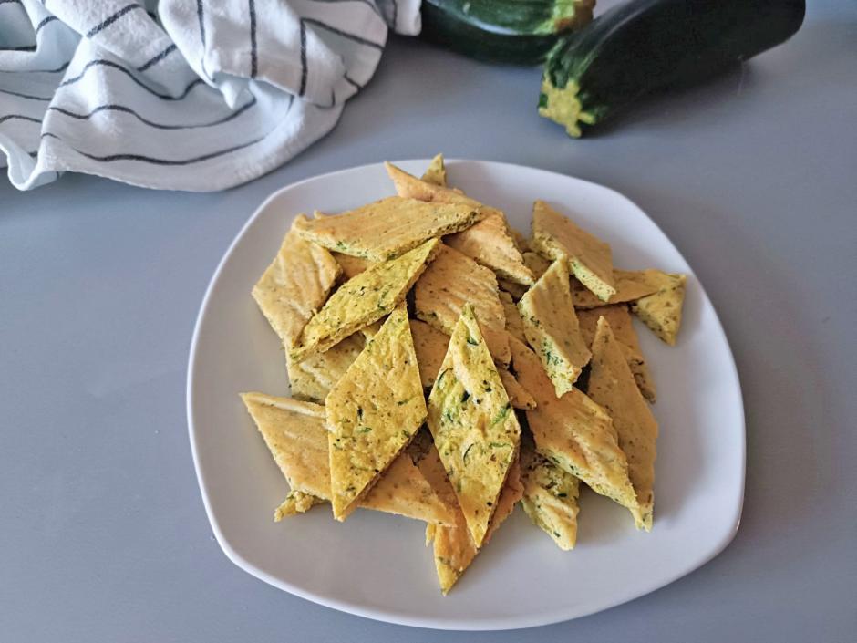 Zucchinischöberl mit Kokosmehl