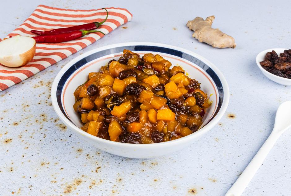 Kürbis Chutney mit Ingwer