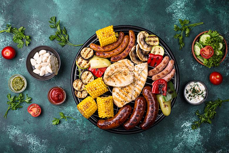 Gegrilltes Allerlei Low Carb