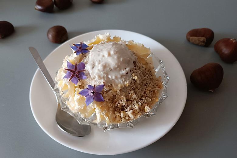 Maroni-Dessert