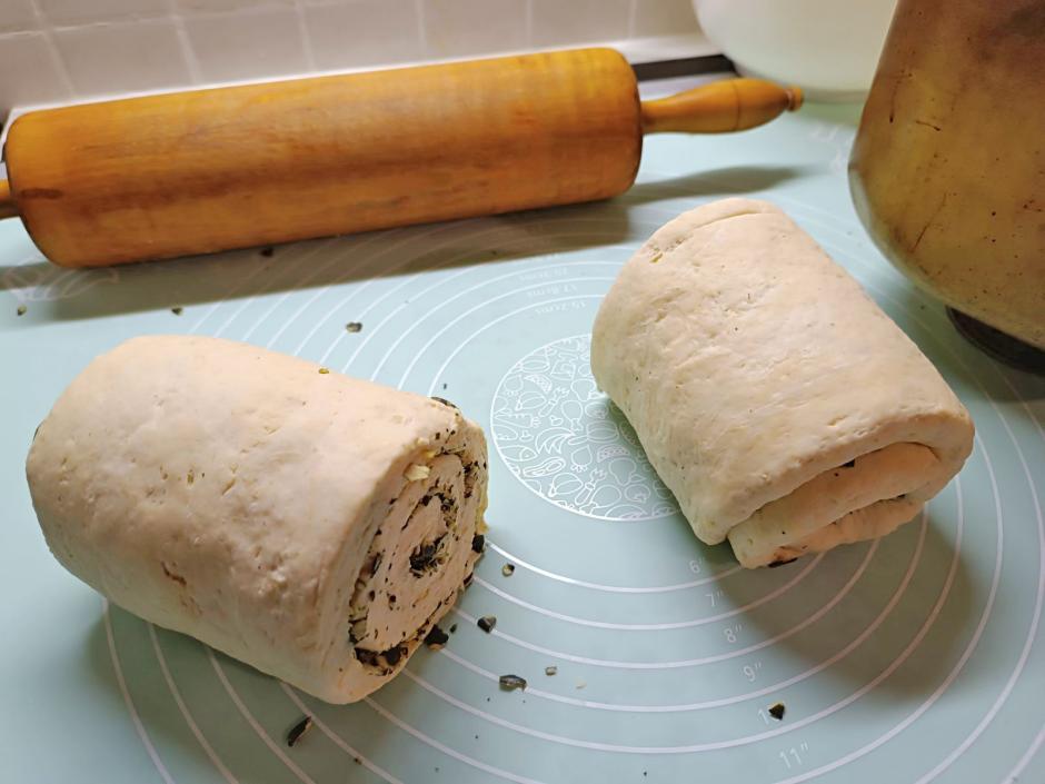 Kürbiskern-Brotschnecken aus dem Brotbackautomaten