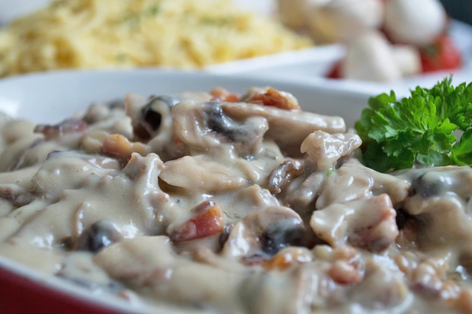 Pikantes Tiroler Kalbsgeschnetzeltes
