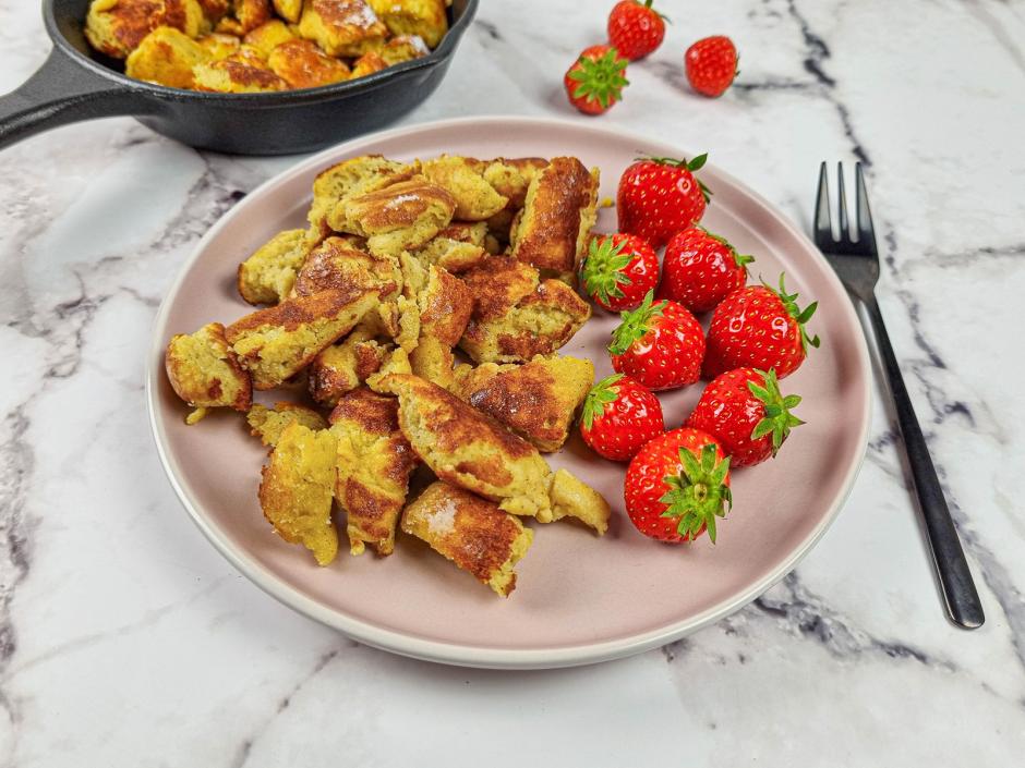 Keto Kaiserschmarrn zuckerfrei