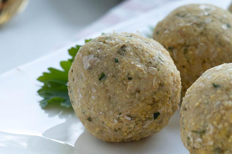 Tofu-Kräuter-Knödel