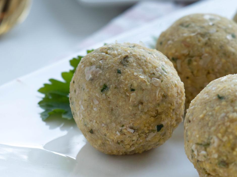 Tofu-Kräuter-Knödel