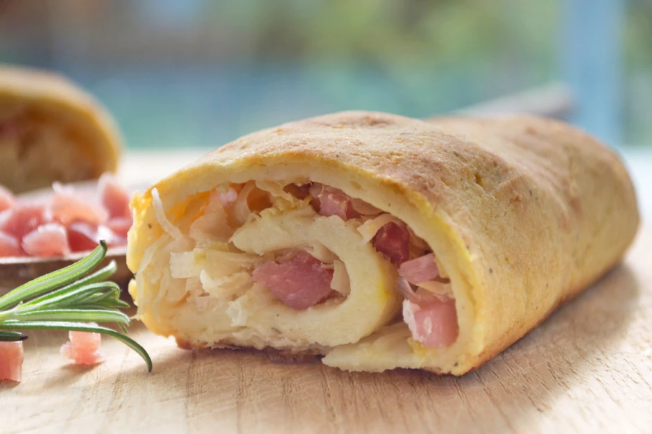 Sauerkrautstrudel
