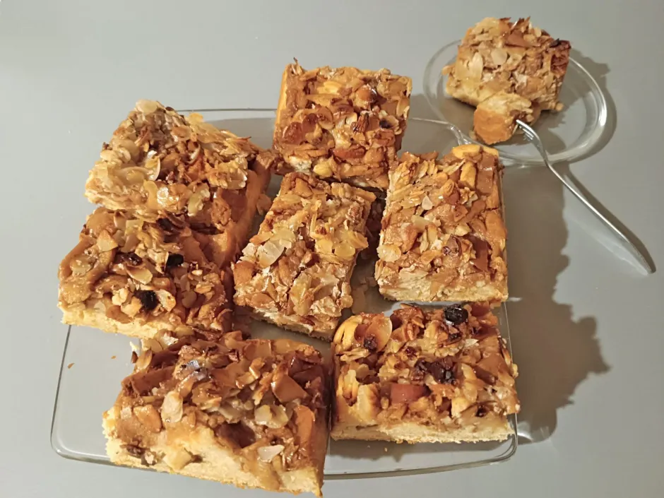 Rahmkuchen mit &Auml;pfel
