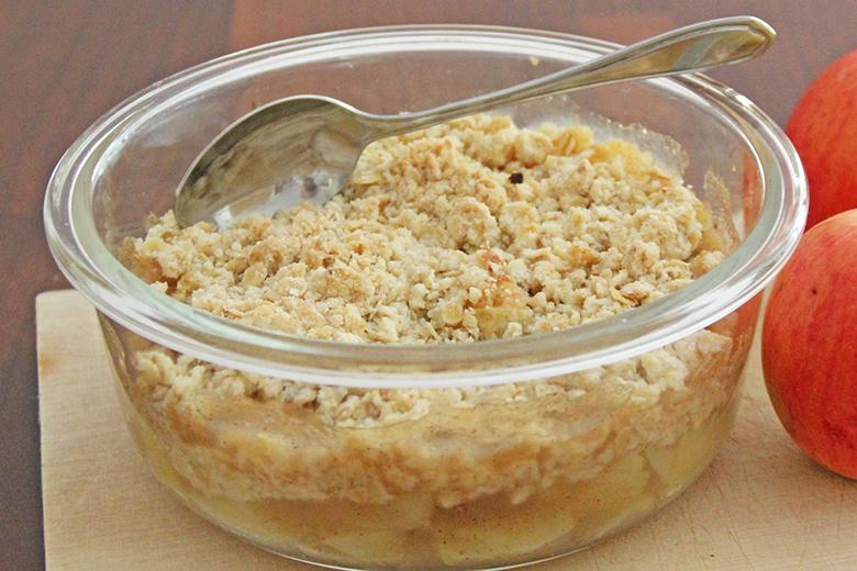 Apfel-Crumble