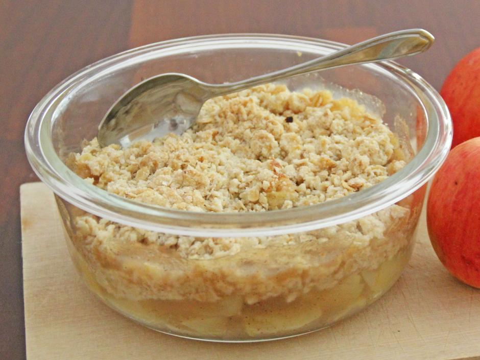 Apfel-Crumble
