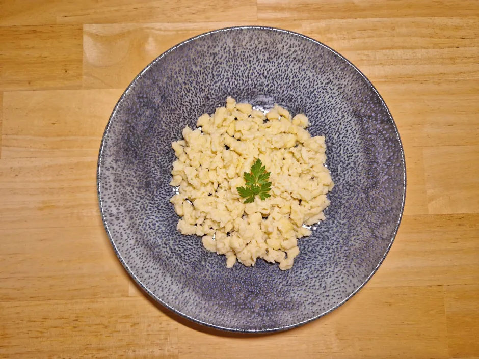 Sp&auml;tzle mit Muskat