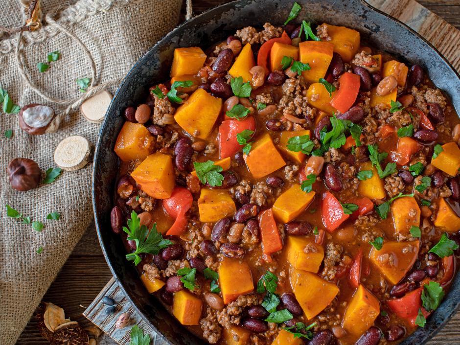 Chili Con Carne mit Kürbis