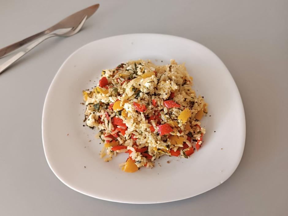 Vegetarische Reispfanne