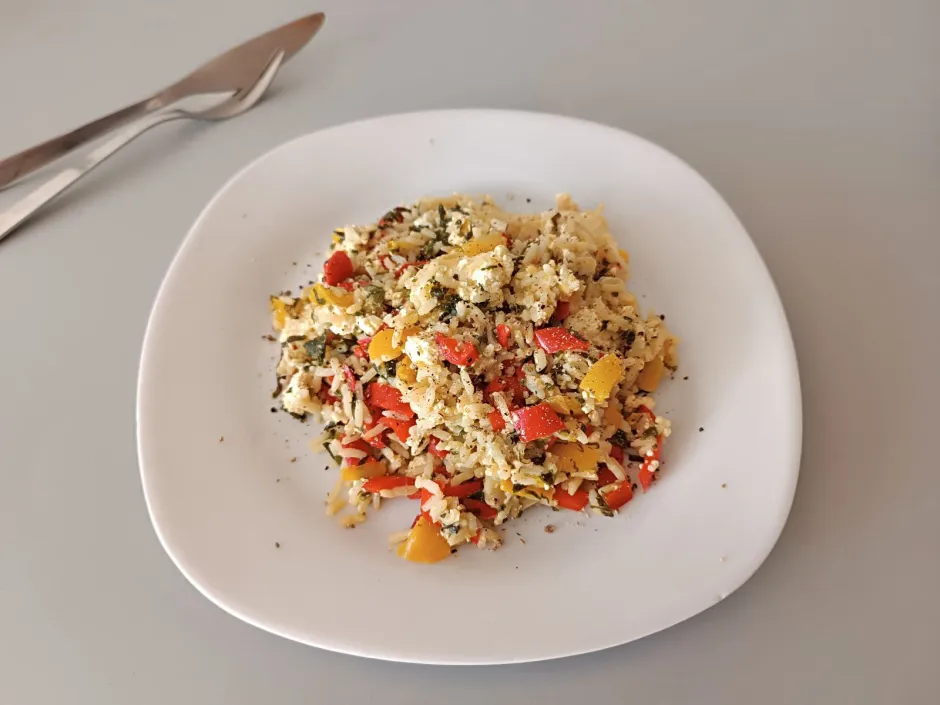Vegetarische Reispfanne