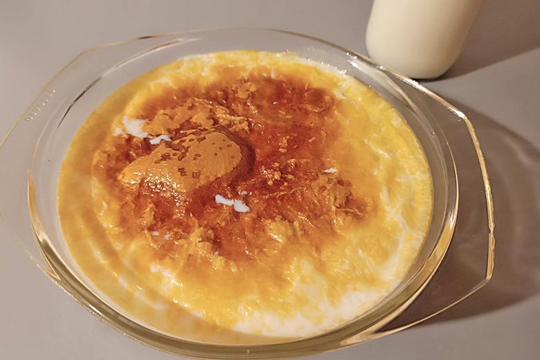 Gebackene Milch