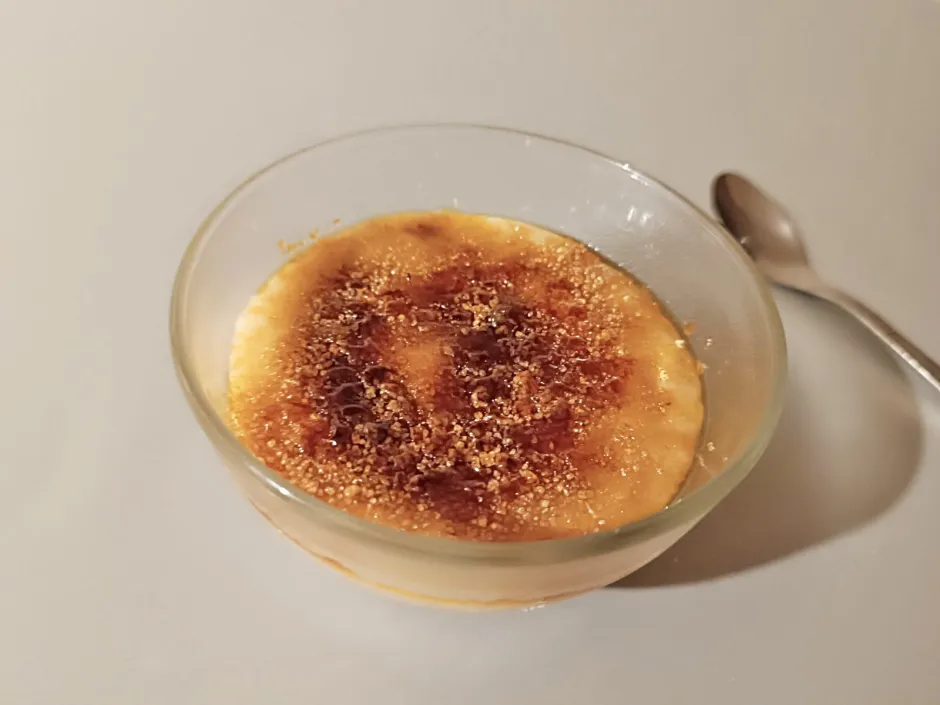 Dinkelgrießbrei Brulee
