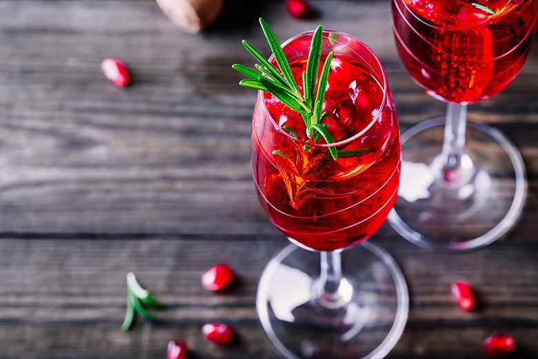 Cranberry Aperol Spritz