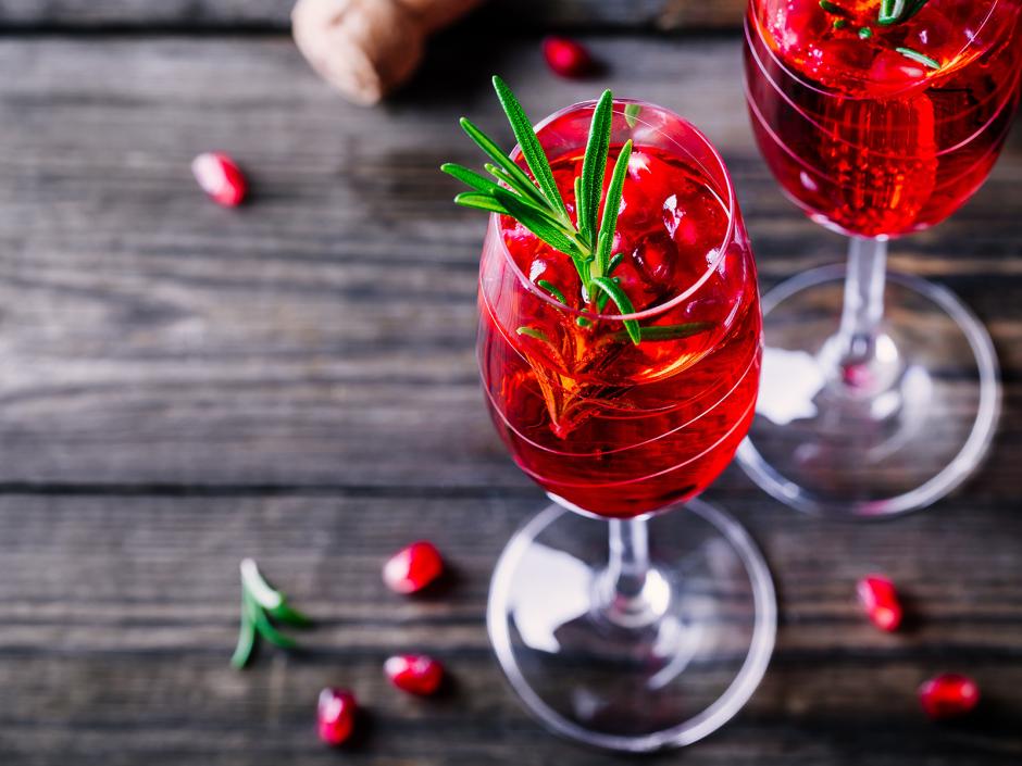 Cranberry Aperol Spritz