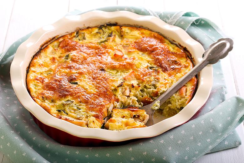 Low-Carb Kohlauflauf mit Huhn