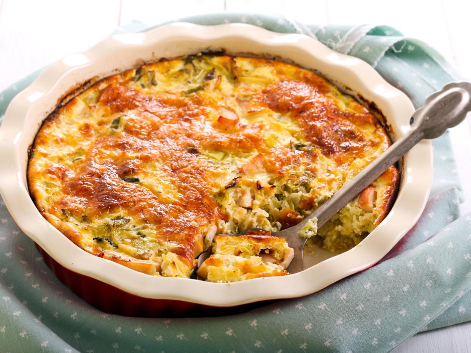 Low-Carb Kohlauflauf mit Huhn
