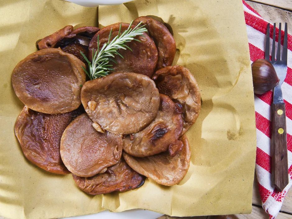 Pancakes aus Kastanienmehl