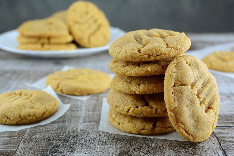 Keto-Low-Carb Erdnussbutter-Kekse