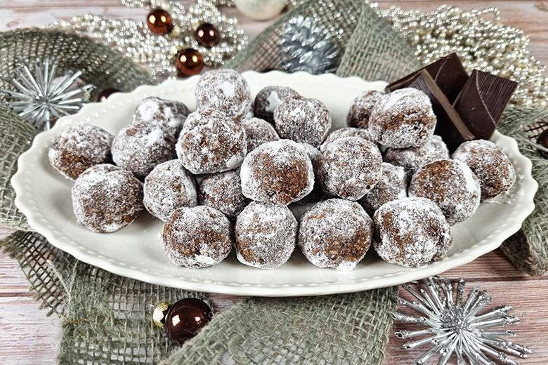 Keto Schneeballkekse
