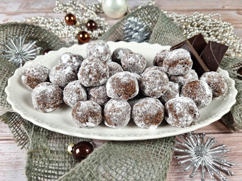 Keto Schneeballkekse