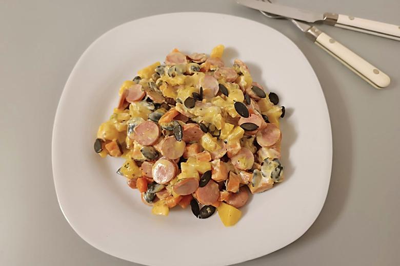 Erdäpfel-Kürbis-Eintopf